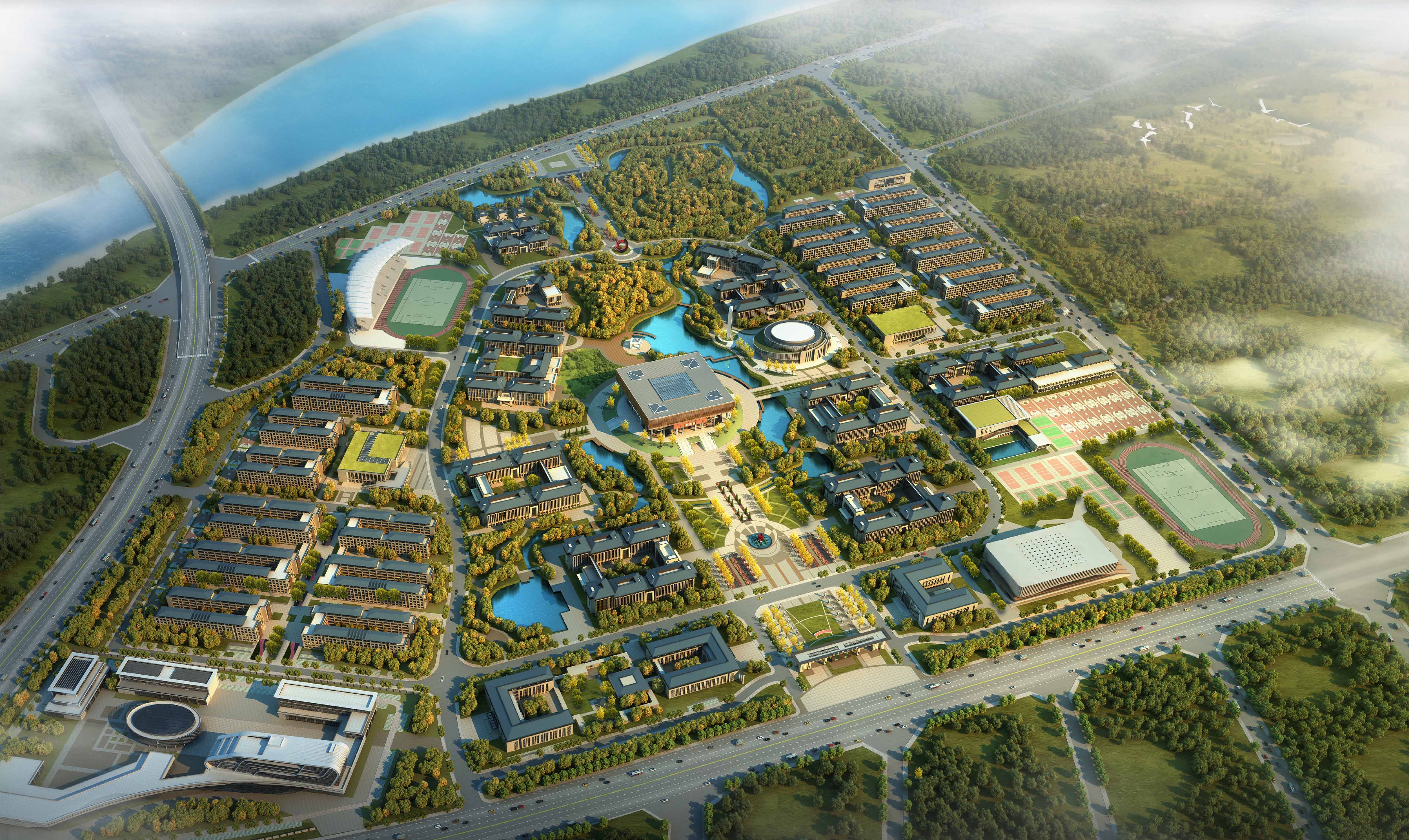 江西理工大学新校区第五标段工程